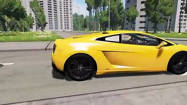 Cars vs Massive Speed Bumps – BeamNG.Drive