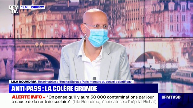 Lila Bouadma (Conseil scientifique): Il faut combiner le pass sanitaire avec les mesures barrières