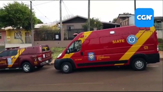 Homem fica ferido ao cair de telhado de residência no Cascavel Velho