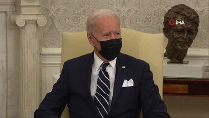 Biden: "İsrailliler ve Filistinliler için barışı ve güvenliği geliştirmenin yollarını da tartışacağız"