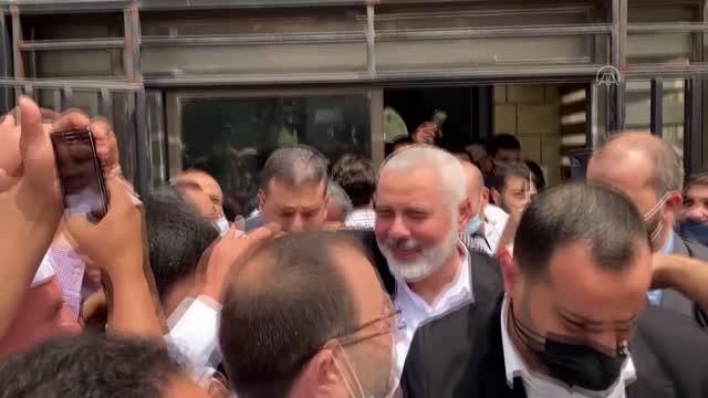 Ürdün'de vefat eden eski Hamas yetkilisi İbrahim Guşe toprağa verildi