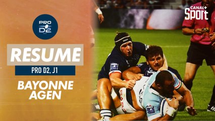 Le résumé de Bayonne / Agen - PRO D2 - 1ère journée
