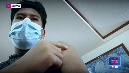 Vacunan contra Covid-19 a otro menor de edad en Coyoacán
