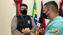 Comandante da PM fala sobre assalto em Sousa-PB que deixou bandido morto e policial ferido