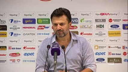 SPOR Fraport TAV Antalyaspor - Çaykur Rizespor maçının ardından