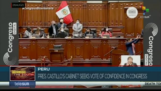 Peru: Presidential Cabinet seeks motion of confidence with Congress