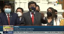 teleSUR Noticias 17:30 27-08: Gobierno de Pedro Castillo obtiene voto de confianza del Congreso del Perú