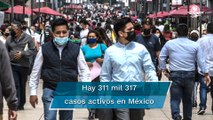 México registra 863 decesos y 19 mil 556 contagios por Covid en 24 horas
