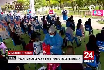 Vacunatón: Personas que cumplan 36 años hasta el 31 diciembre pueden acudir a inmunizarse