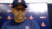 Alex Cora on Araúz's go ahead HR.: "He hit a laser to right field. Those are fun." | BOS vs MIN 8-27