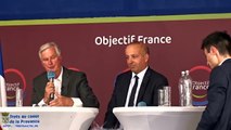 L'avis de Michel Barnier candidat LR à la présidentielles 2022, sur Emmanuel Macron   conclusion - débats d'OBJECTIF FRANCE à TRETS - 27 AOUT 2021