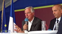 L'IMMIGRATION par Michel Barnier candidat LR à la présidentielles 2022 aux débats d'OBJECTIF FRANCE à TRETS - 27 AOUT 2021