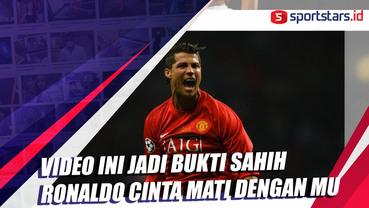 Video Ini jadi Bukti Sahih Ronaldo Cinta Mati dengan MU