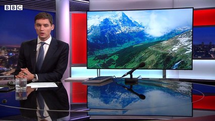 The skies in Switzerland were full of flying cows...sort of