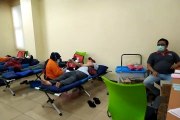Warga Muslim Ahmadiyah DKI Jakarta Mendonorkan Darah di PMI