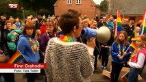 Demo i Sig for homoseksuelle | Keld Christensen | Karl Nielsen | Vivi Jelstrup | Varde | 22-09-2013 | TV SYD @ TV2 Danmark