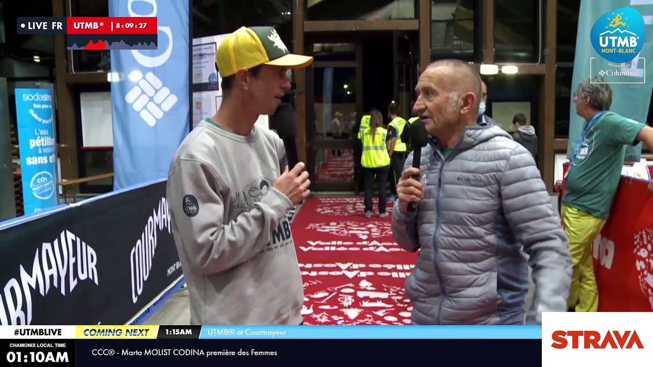 UTMB®️ 2021 Interview - Plateau Dolonne Courmayeur (FR)