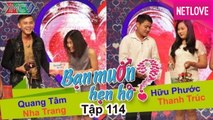 Bạn Muốn Hẹn Hò - Tập 114: Chàng biên tập viên đa tài cất giọng hát cực kỳ ấm áp làm bạn gái xấu hổ