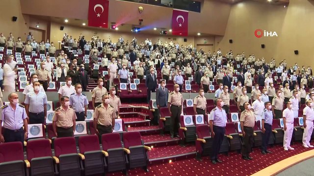 TSK’da terfi eden personele yeni rütbeleri verildi