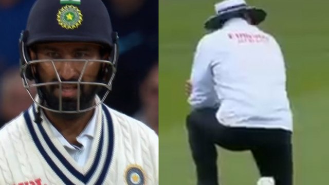 Cheteshwar Pujara ಅವರ ಈ ಹೊಡೆತದಿಂದ Umpire ತಪ್ಪಿಸಿಕೊಂಡಿದ್ದು ಹೀಗೆ | Oneindia Kannada
