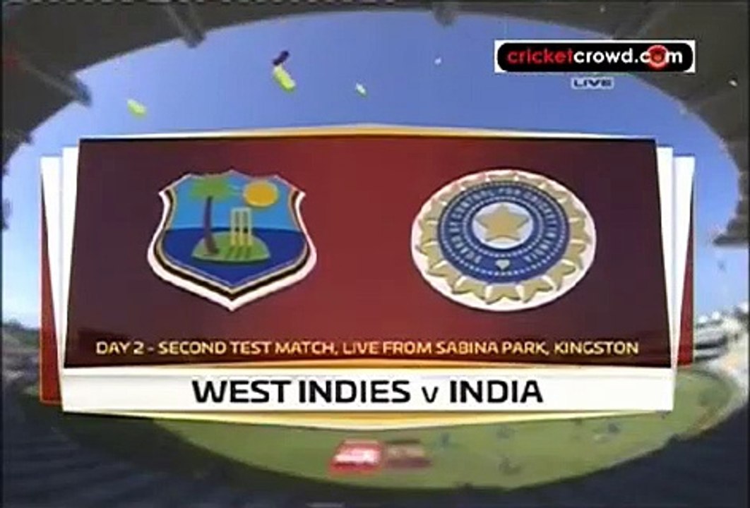 West Indies V India, 2Nd Test, Kingston, 2Nd Day Clip1-10-75