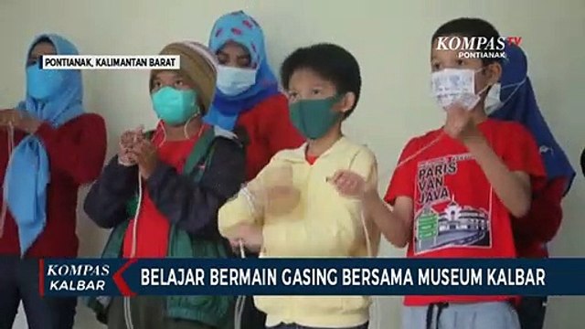 Belajar Main Gasing, Lestarikan Permainan Tradisional