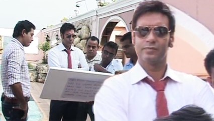 Ajay Devgn And Anup Soni Shooting For Crime Patrol | Flashback Video