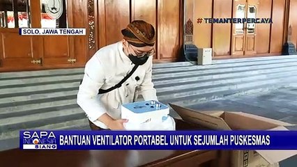 Solo Dapat Bantuan Ventilator Portabel untuk Sejumlah Puskesmas