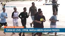 PPKM Turun ke Level 3, Warga Ambon Abaikan Protokol Kesehatan