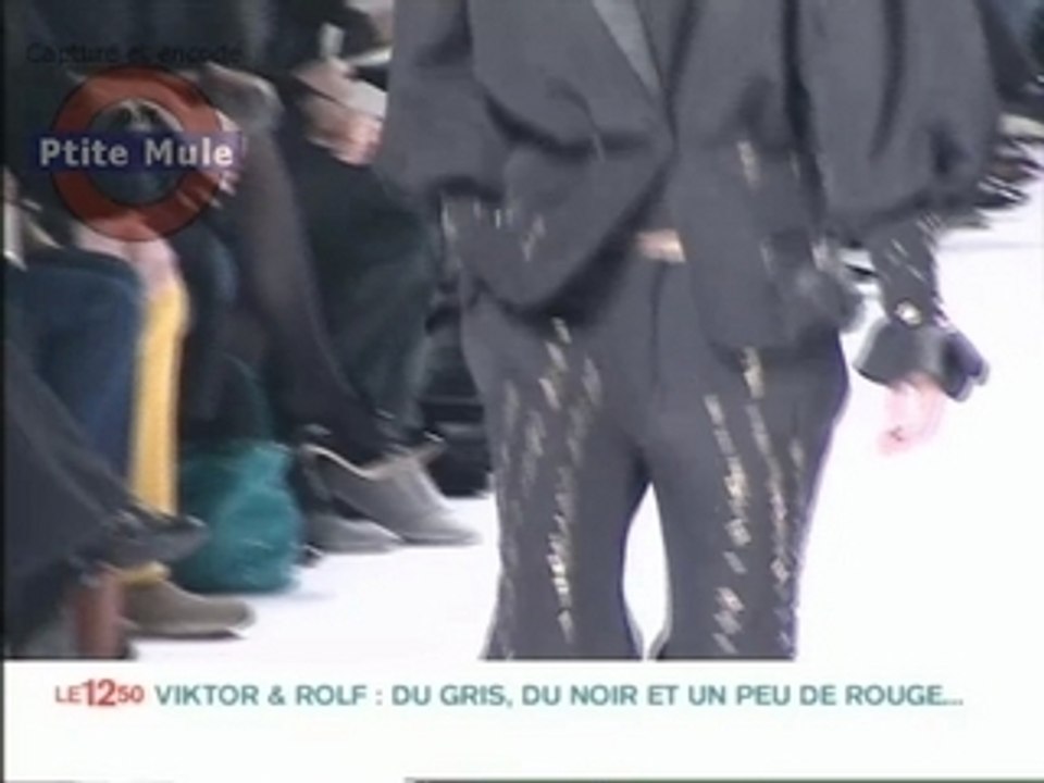 Mode : collection Viktor et Rolf 2008-2009