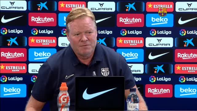Koeman: Económicamente, el club no puede competir con otros equipos