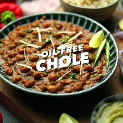 Oil - Free  Chhole Recipe by SB Cooking TIme || Best - Oil Free Indian Food || #sbcookingtime