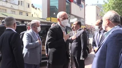 AK Parti Genel Başkanvekili Numan Kurtulmuş başkanlığında heyet Artvin'de
