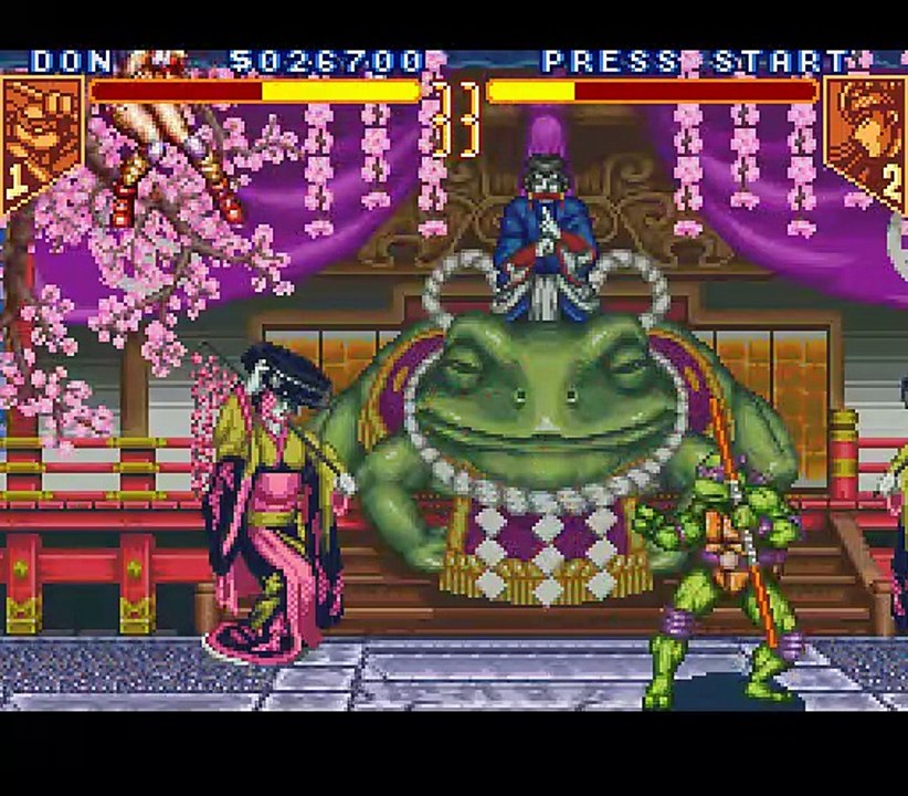 Teenage Mutant Ninja Turtles: Tournament Fighters online multiplayer - snes