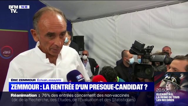 Unir les droites ? Oui, j'en ai envie répond Éric Zemmour