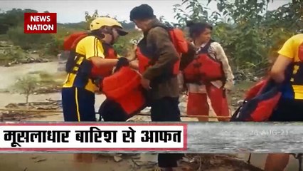 पहाड़ों पर रेड अलर्ट : पहाड़ों पर बरसात की ये तस्वीर डरा देने वाली है