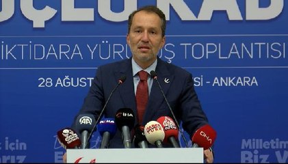 Son dakika haber! Erbakan: ABD'nin elini sürdüğü her nokta perişan oluyor