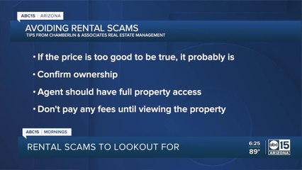 Valley rental scams to look out for