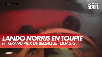 Plus de peur que de mal pour Lando Norris après ce crash