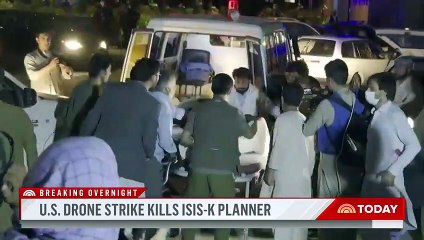 US Drone Strike Targets ISISK Planner Following Kabul Airport Bombing_480p
