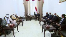 الرئيس السيسي يلتقي بأمير قطر ورئيس الوزراء الكويتي في العاصمة العراقية بغداد