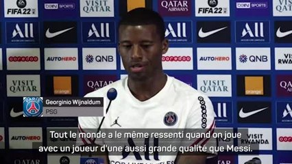 4e j. - Wijnaldum : "Avec Messi, chaque joueur évolue à son meilleur niveau"