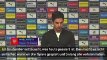 Arteta kritisiert Abwehr nach Klatsche bei City