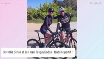 Nathalie Simon, son mari Tanguy et sa fille Nina : rares photos d'une famille très sportive