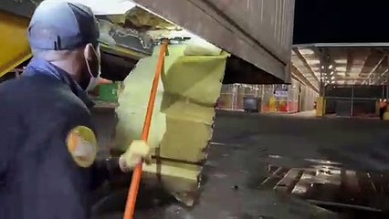 Incautan 57 paquetes de cocaína en Puerto de Haina Oriental