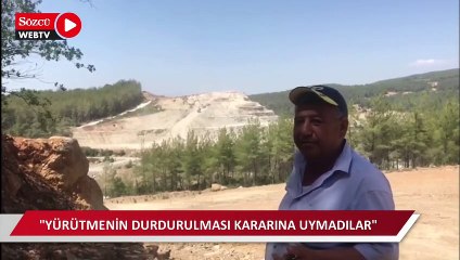 Akbelen ormanlarına mahkeme kararına rağmen iş makinaları soktular