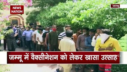 Great enthusiasm about vaccination in Jammu