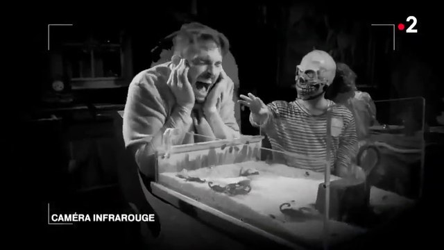 Fort Boyard 2021 : extrait de Baptiste Giabiconi dans le Train fantôme (28 août 2021)