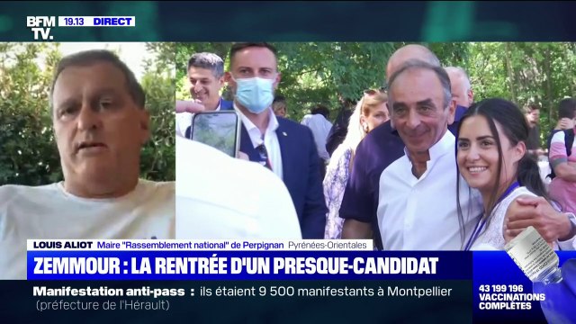 2022: Louis Aliot demande à Éric Zemmour de laisser Marine Le Pen tranquille