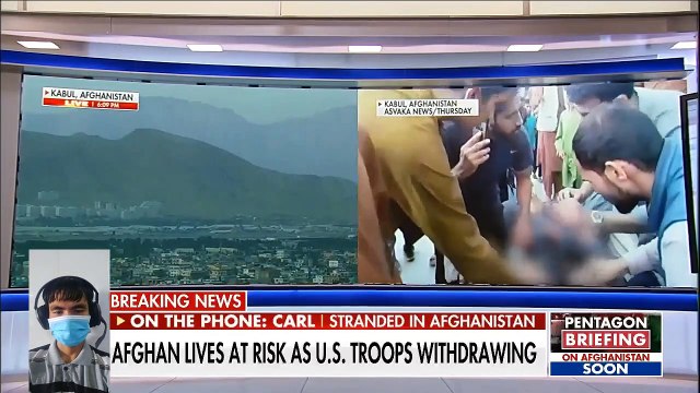 “I know I’m going to die” – Heartbreaking interview where Afghan interpreter says he doesn’t believe he’s getting out